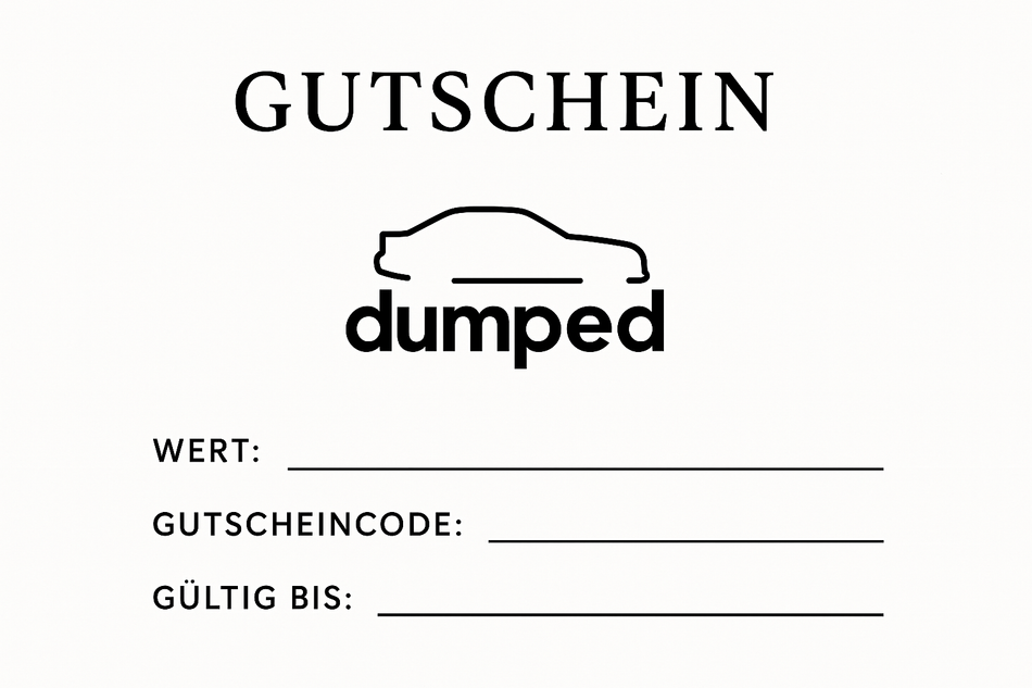 dumped Gutschein