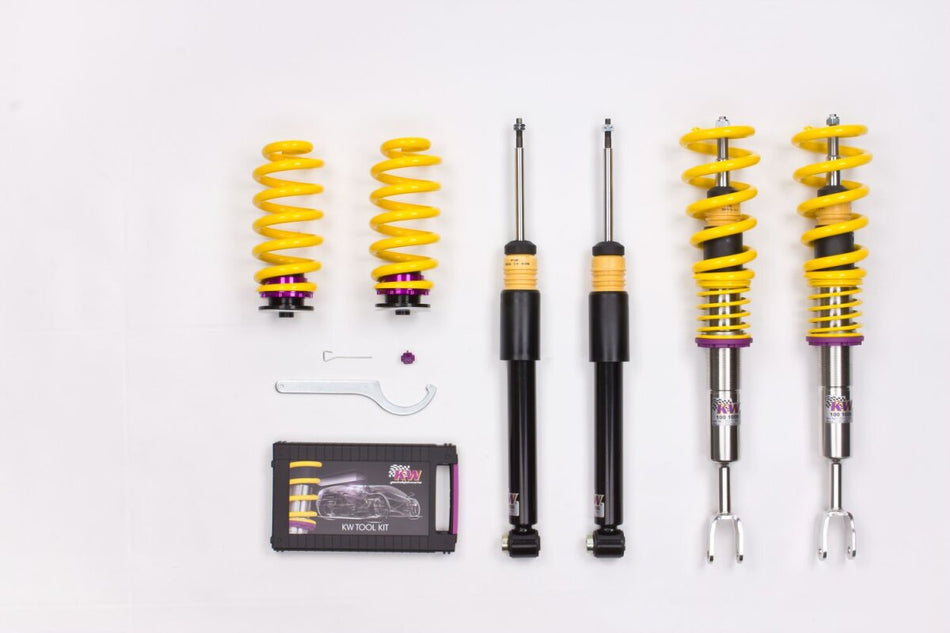 KW Gewindefahrwerk V1 InoX mit fester Dämpferkennung Audi S4