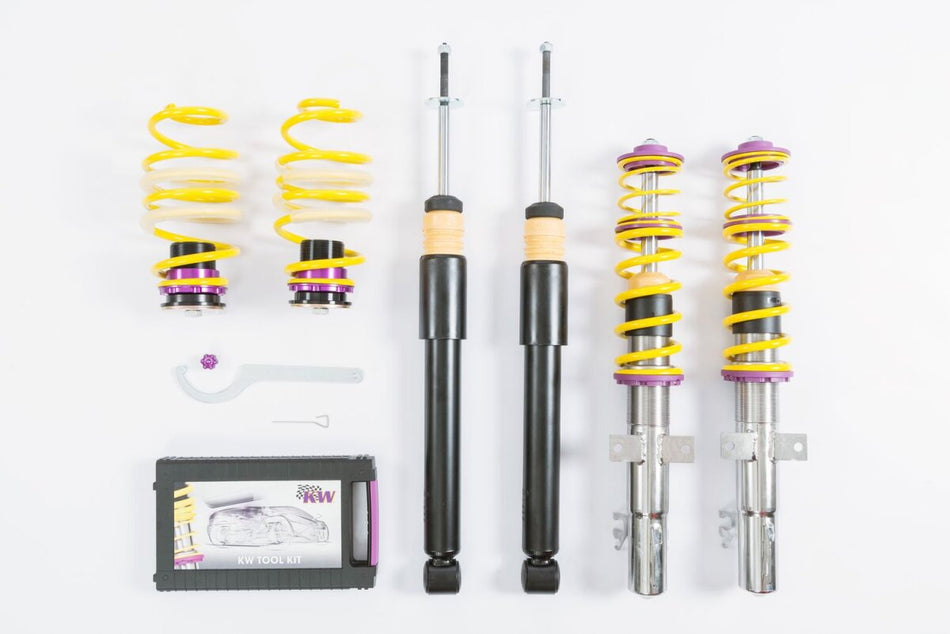 KW Gewindefahrwerk V1 InoX mit fester Dämpferkennung VW UP 1