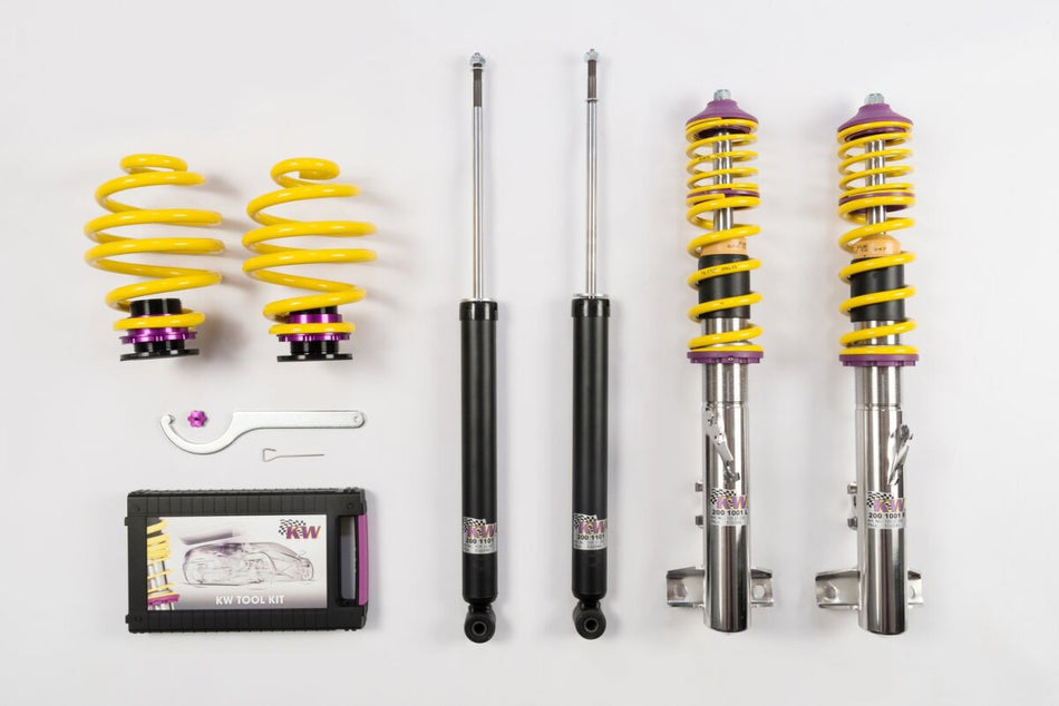 KW Gewindefahrwerk V1 InoX mit fester Dämpferkennung BMW 3er E36 1