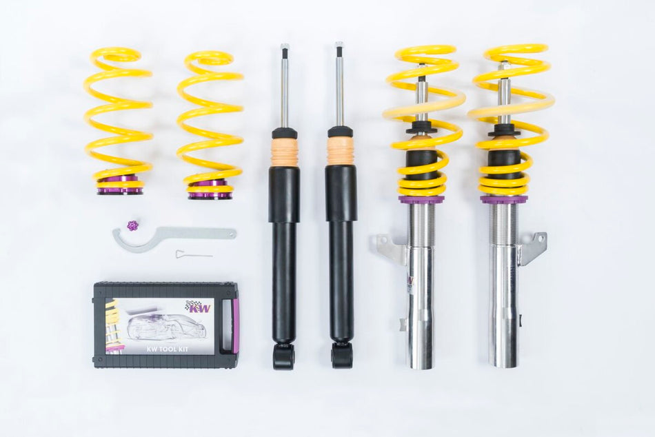 KW Gewindefahrwerk V1 InoX mit fester Dämpferkennung Audi A3 36