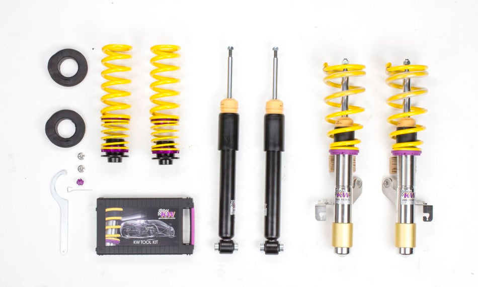 KW Gewindefahrwerk V1 InoX mit fester Dämpferkennung BMW 4er F32/F33 8