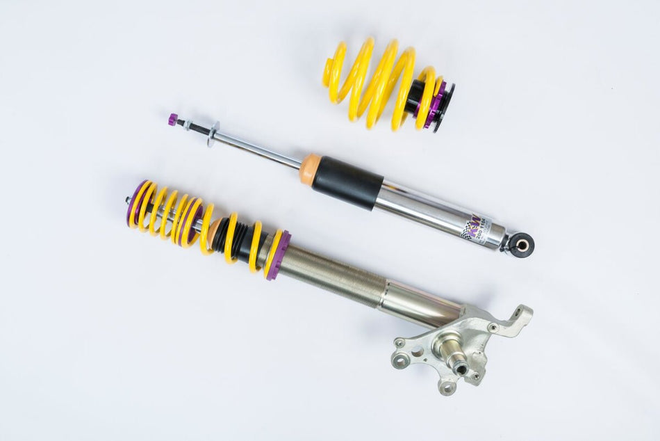 KW Gewindefahrwerk V3 InoX mit einstellbarer Druck- und Zug-stufendämpfung BMW 3er E30