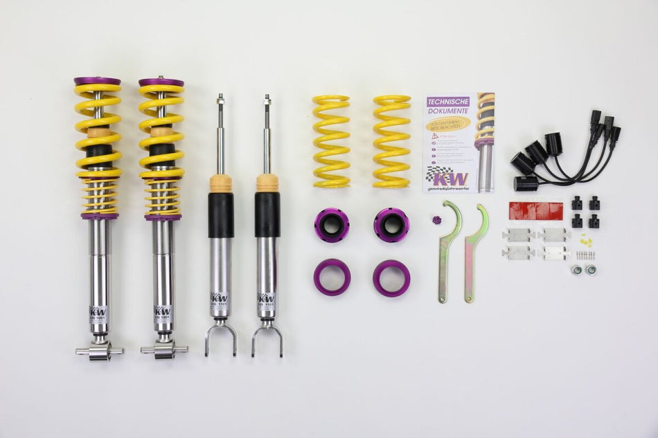 KW Gewindefahrwerk V3 InoX mit einstellbarer Druck- und Zug-stufendämpfung Not found. Not found. 24